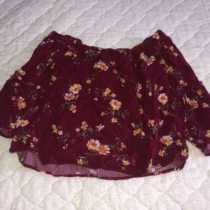 Ardene Floral Off The Shoulder Blouse